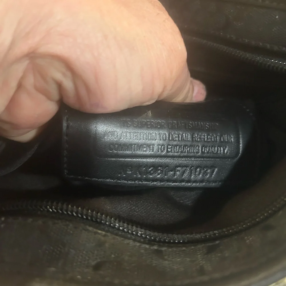 COACH SIGNATURE HPC CAMERA/CROSSBODY BAG F71257